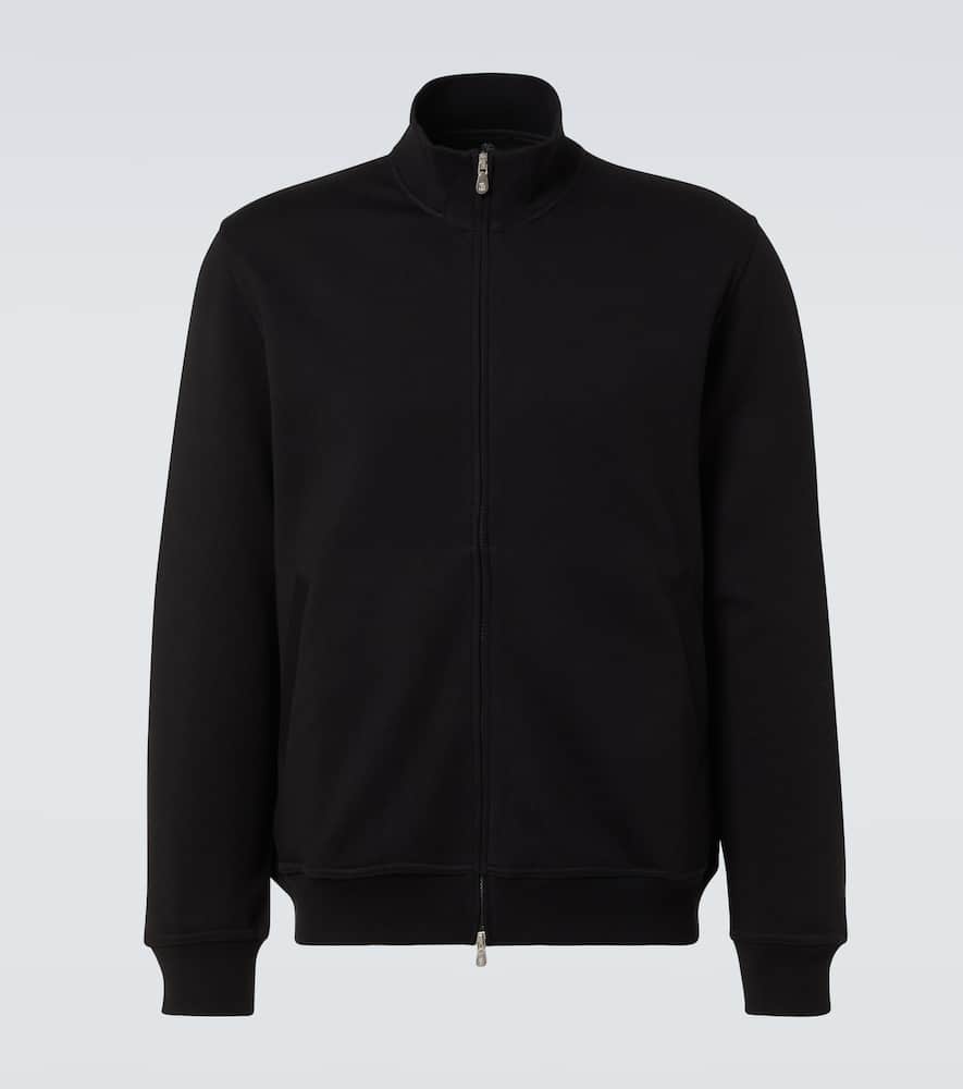 Cotton-blend sweatshirt
