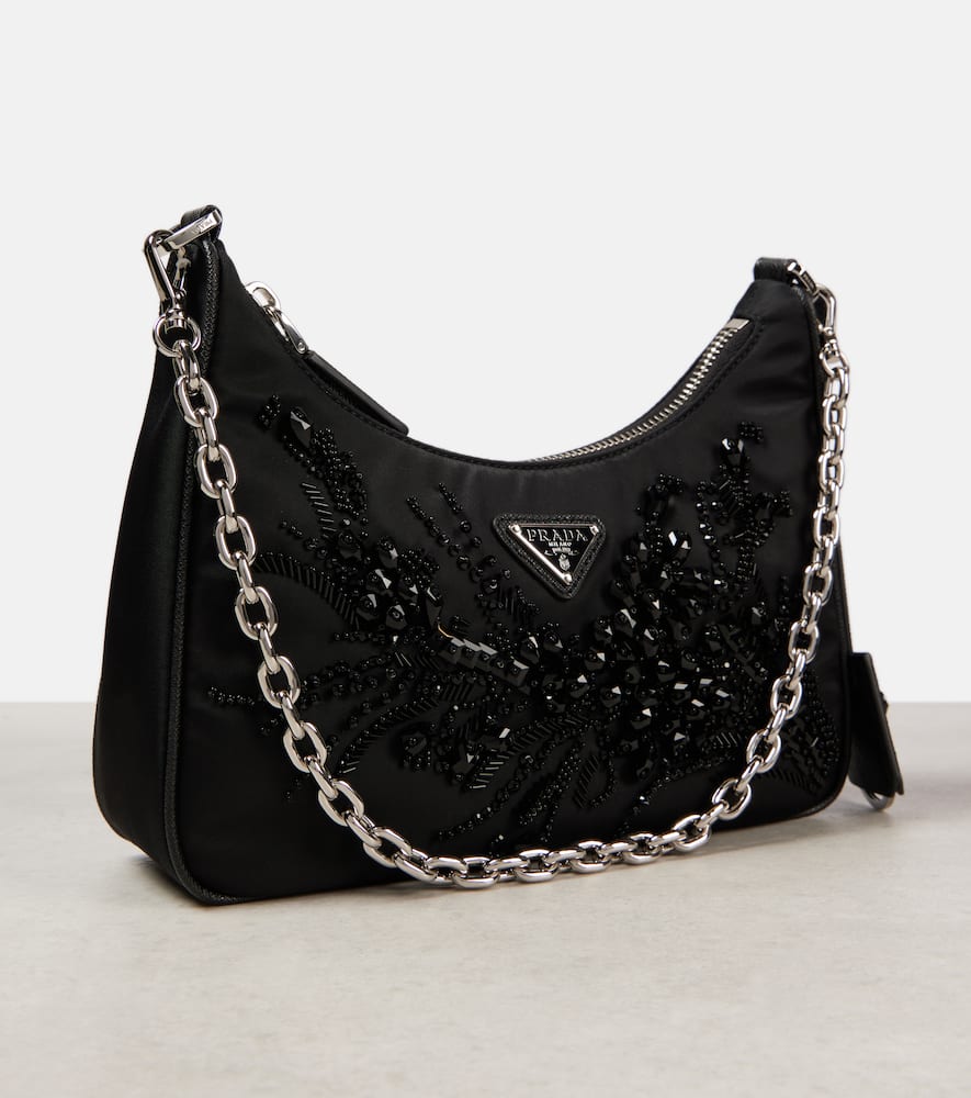Prada Women's Re-nylon Re-edition Shoulder Bag In Black