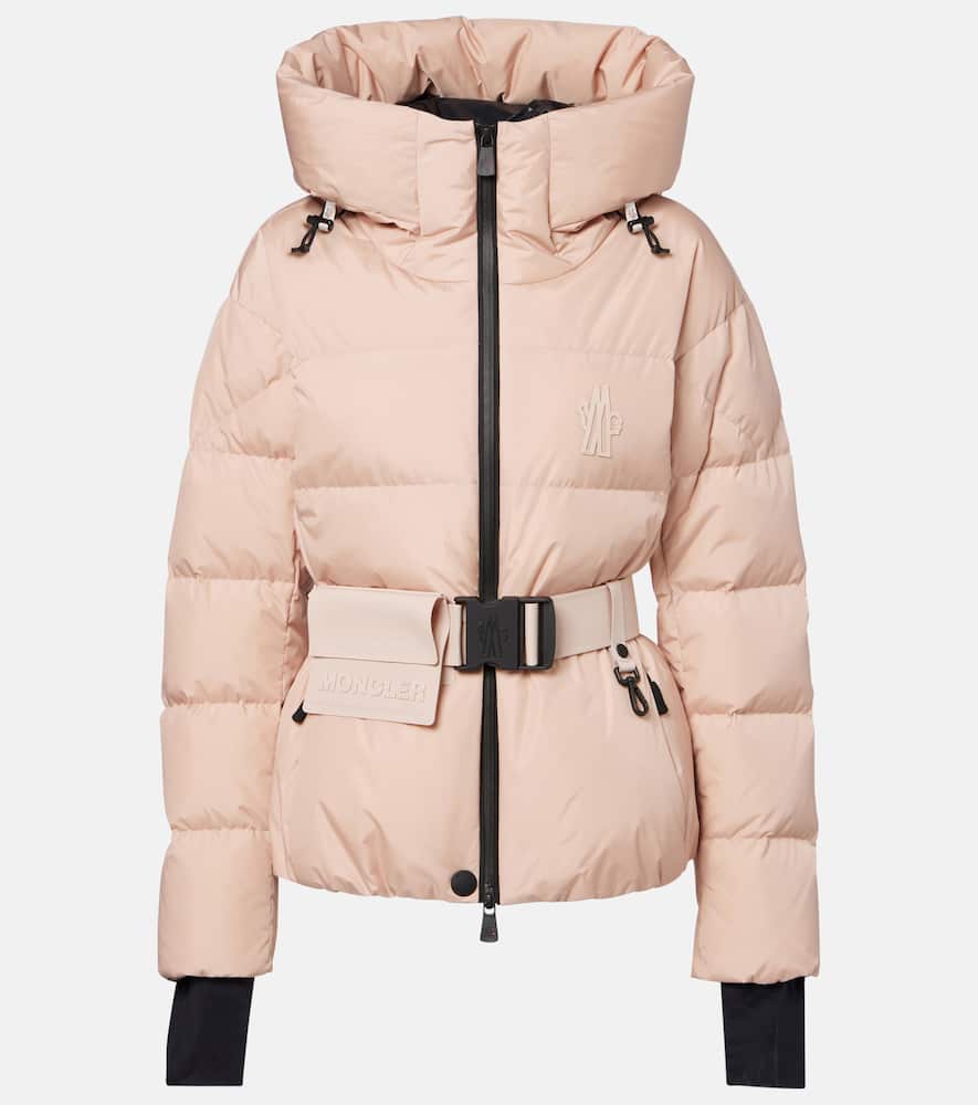 Moncler Bouquetin Down Ski Jacket In Pink