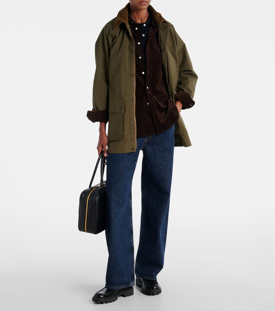 Polo Ralph Lauren Button-down Corduroy Shirt In Brown