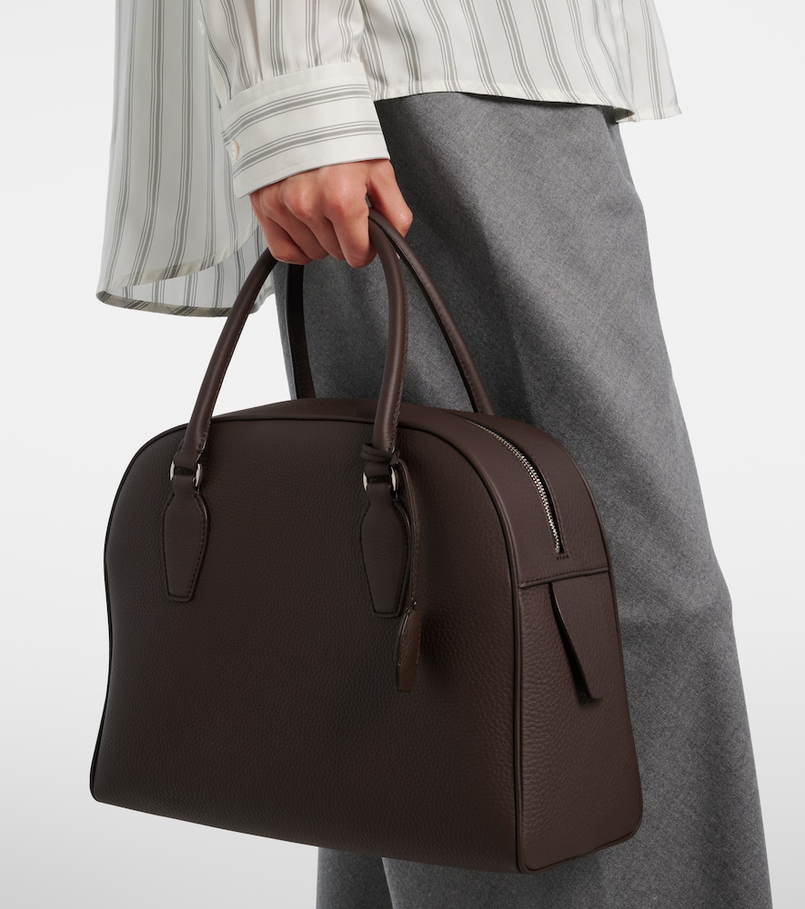 The Row India 12 leather tote bag