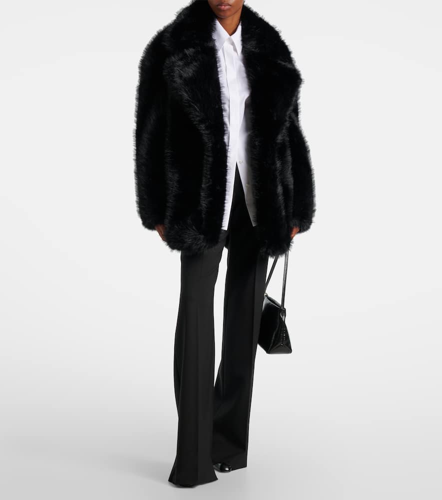 Sportmax Rosaria Coat With Belted Jacket In Black