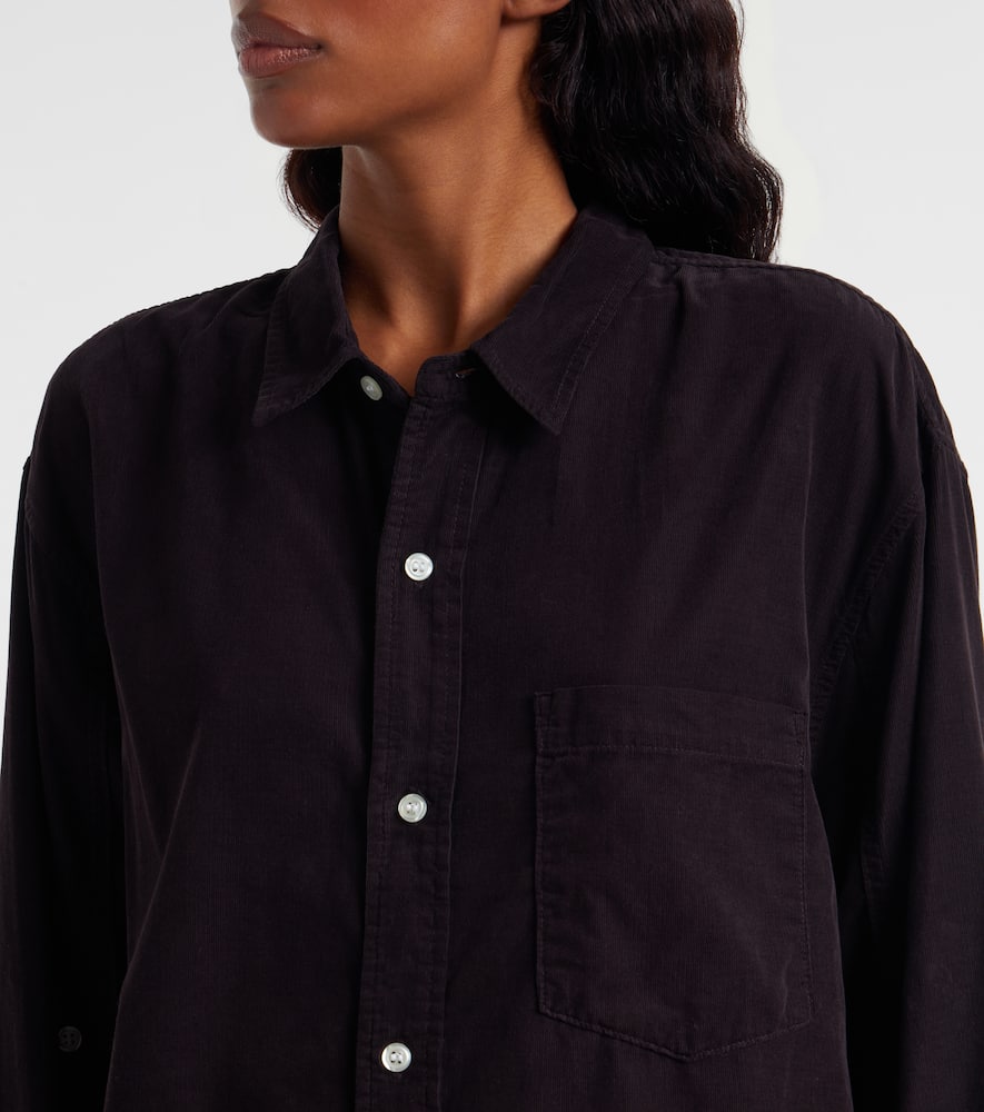 Citizen Of Humanity Oversized Cotton Corduroy Shirt In Brown