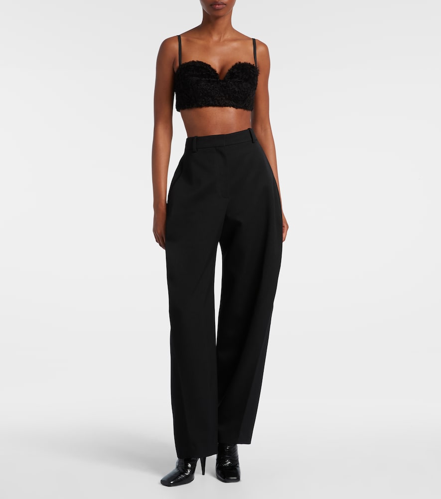  Givenchy Givenchy Mohair-blend Bra Top 