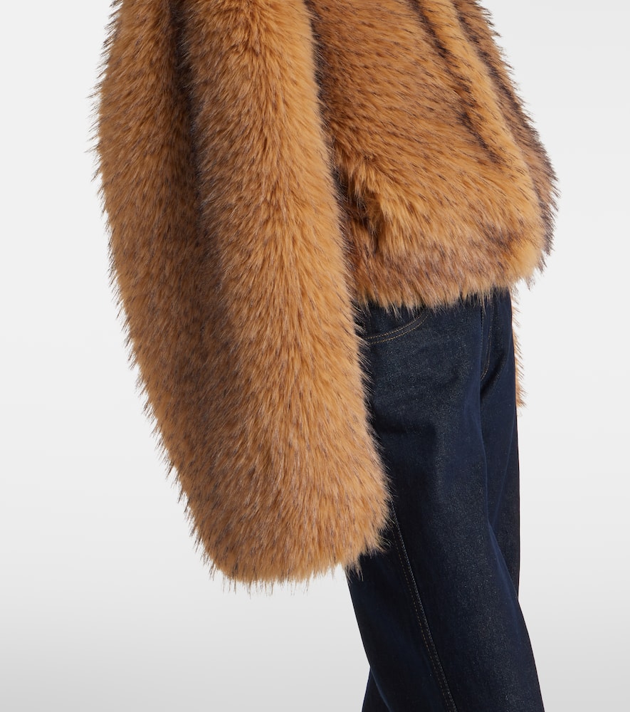 Rotate Birger Christensen Cropped Jacket In Gold