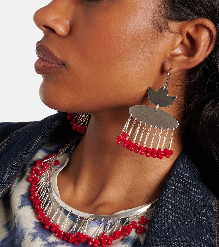 Beaded Drop Earrings