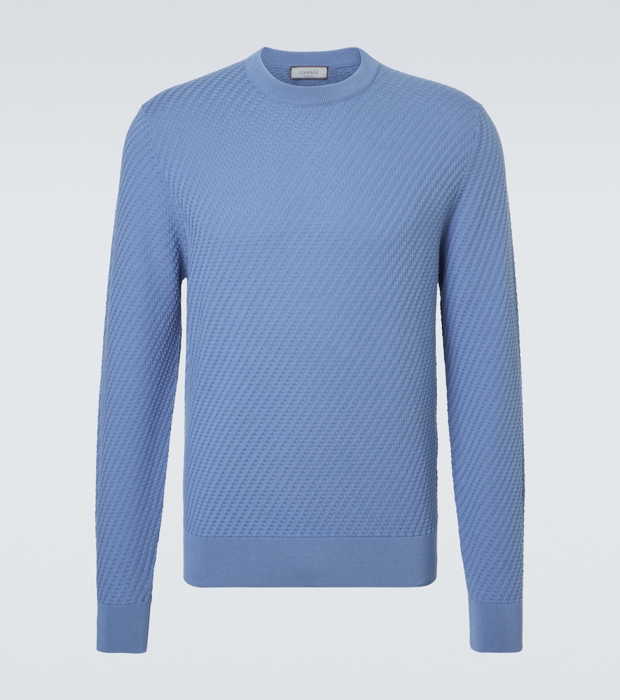 Canali Cotton and silk sweater　Canali コットンとシルクのセーター Canali