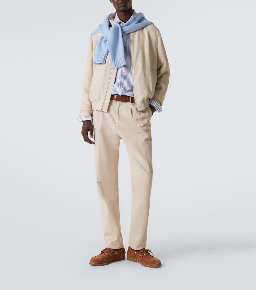  Kiton Kiton Striped Cotton Shirt 