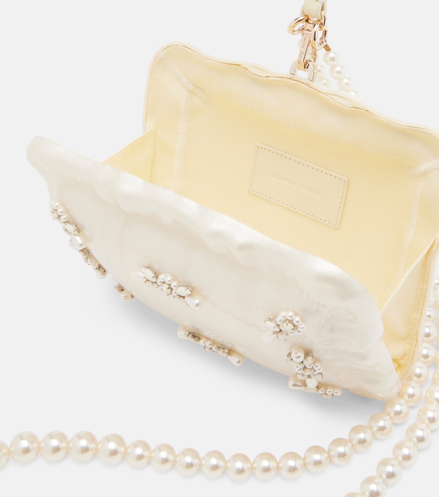  Simone Rocha Simone Rocha Clutch Pillowcase Con Perlas Sintéticas 