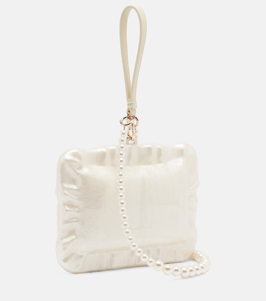  Simone Rocha Simone Rocha Clutch Pillowcase Con Perlas Sintéticas 