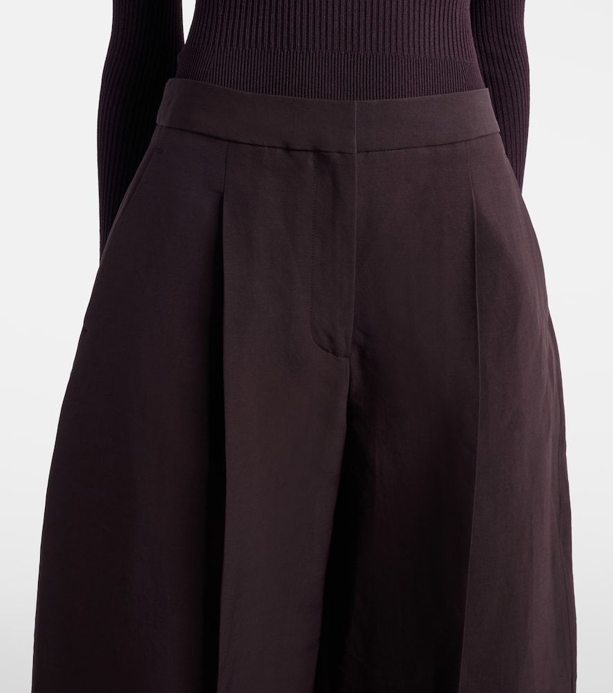  Alaia Alaïa Pantalones Barrel De Popelín 