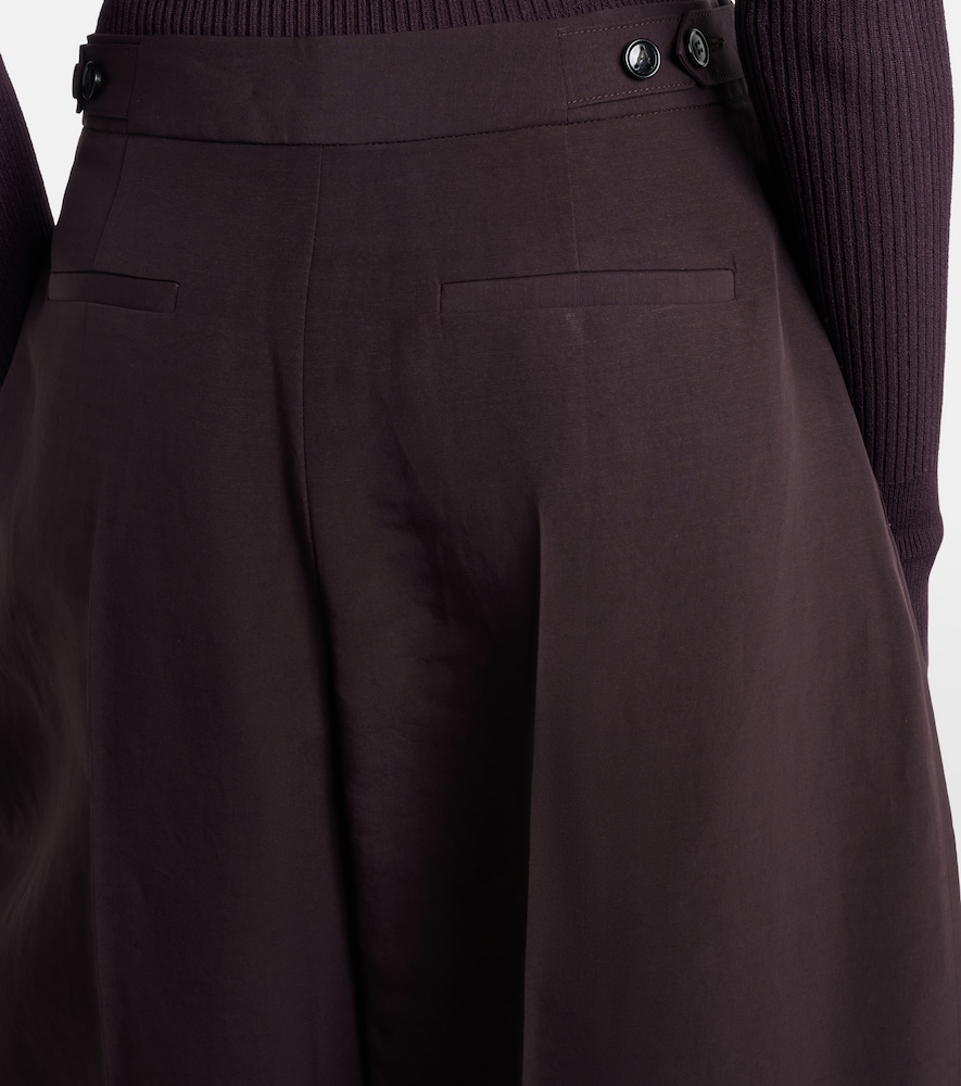  Alaia Alaïa Pantalones Barrel De Popelín 