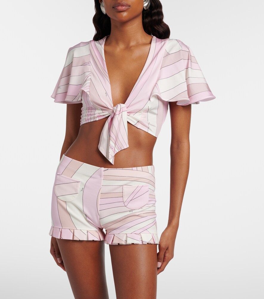 Pucci Iride jersey shorts