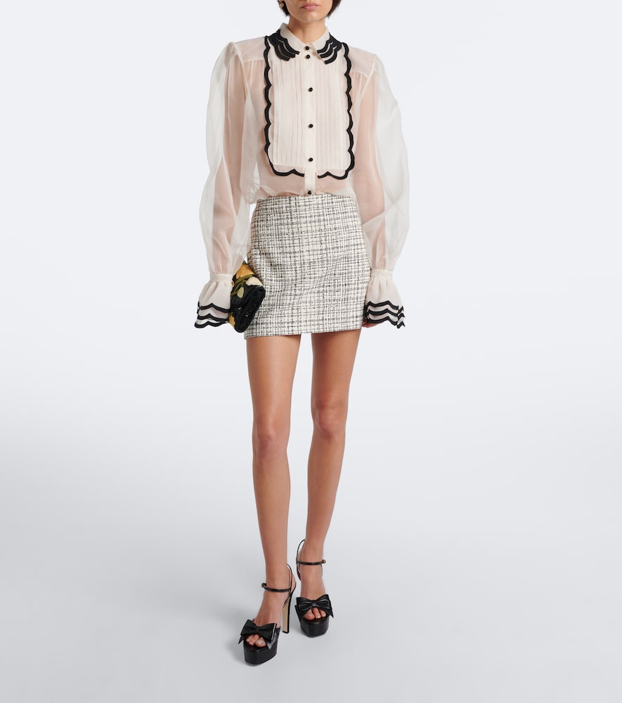 Garavani Bowow Leather Platform Sandals