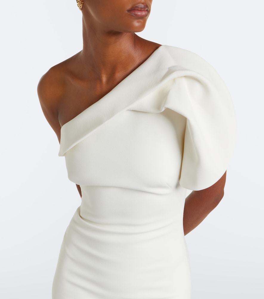 Safiyaa One-shoulder crêpe gown | Thumbnail 2