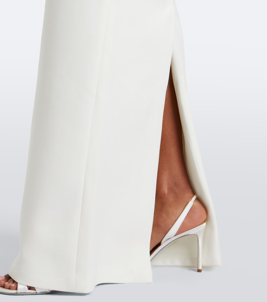 Safiyaa One-shoulder crêpe gown | Thumbnail 4