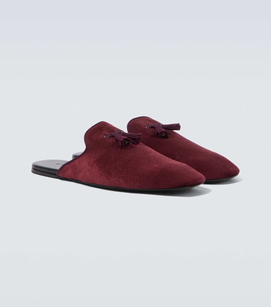 Slippers aus Samt