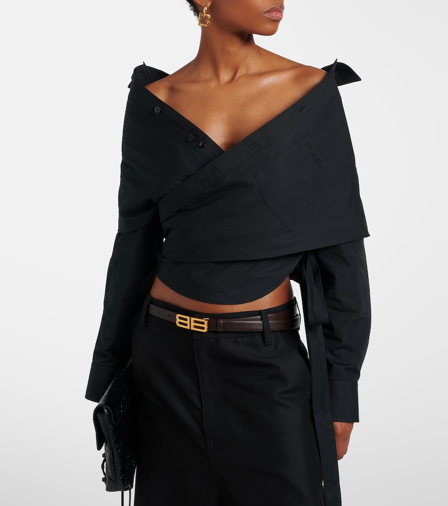  Balenciaga Balenciaga Top De Algodón 