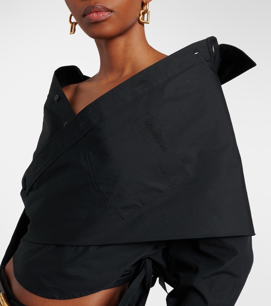  Balenciaga Balenciaga Top De Algodón 