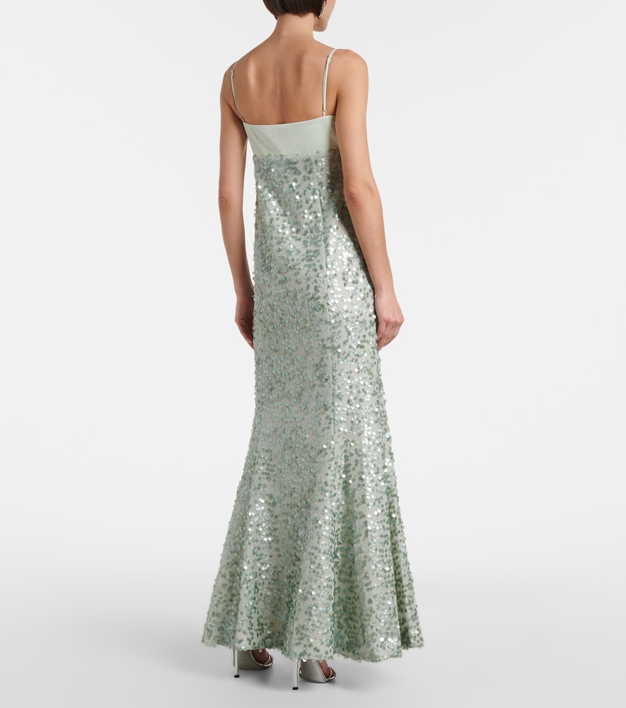  Simkhai Simkhai Zarena Sequined Gown 