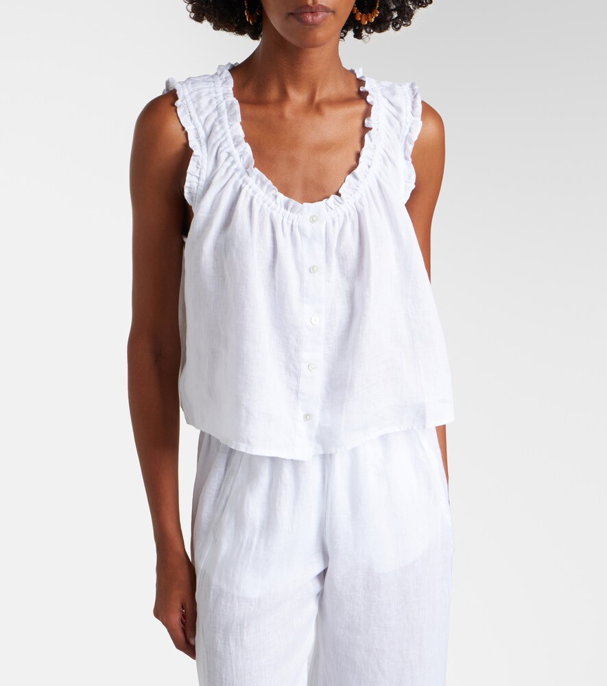  Velvet Velvet Tana Linen Top 
