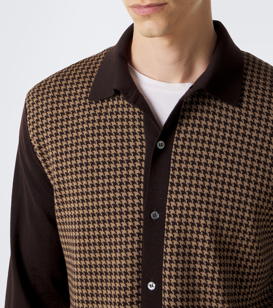 Houndstooth Cardigan