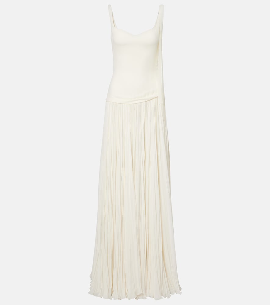 Robe aus Crêpe