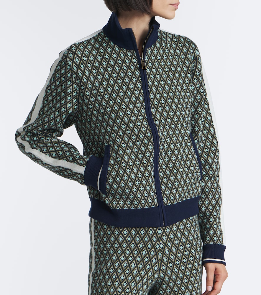 Viva Margot Knitted Cotton-Blend Sweatshirt