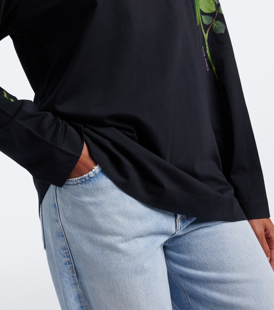 Floral Cotton Jersey T-Shirt