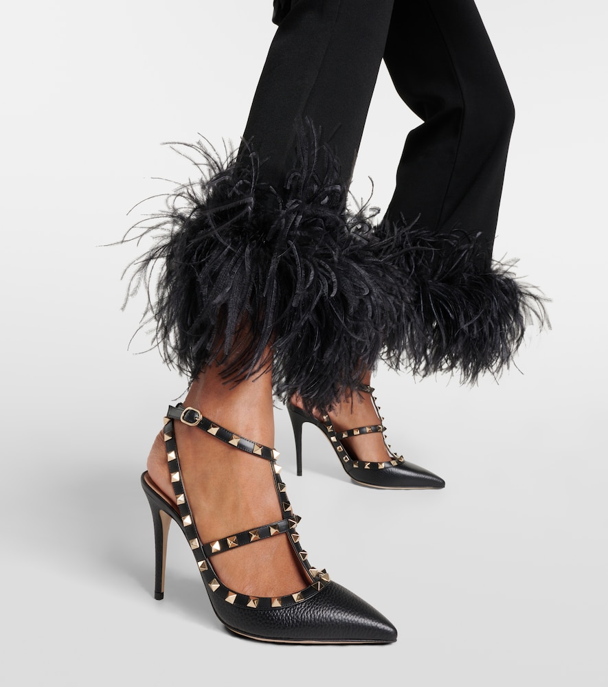  Valentino Garavani Valentino Garavani Pumps Rockstud Aus Leder 