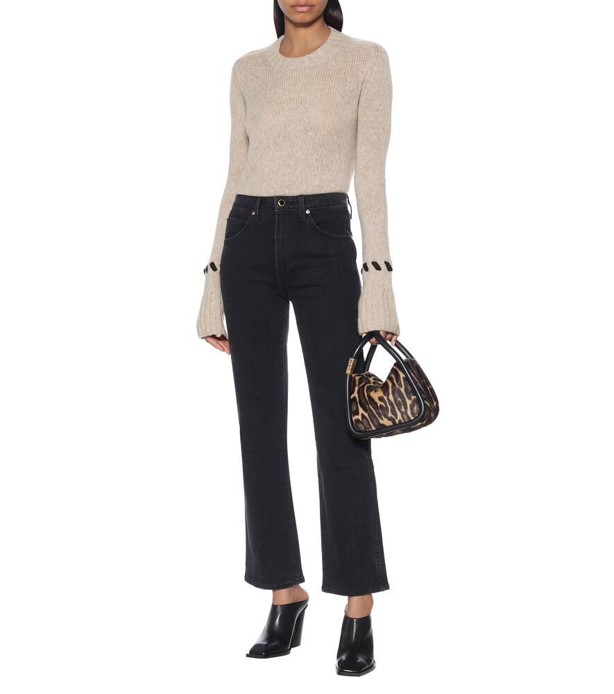KHAITE Vivian high-rise straight jeans,P00445997