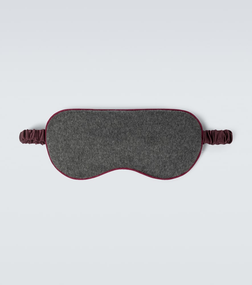 Derek Rose Duke 1 Sleep Mask In Grey