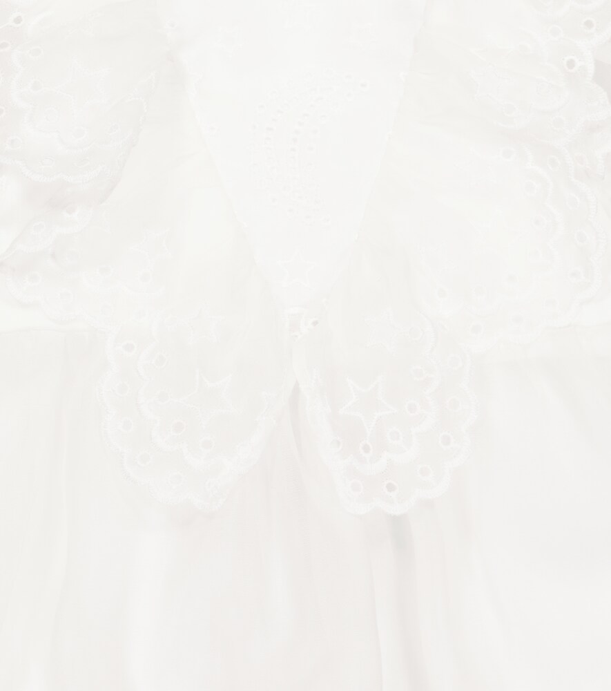  Stella Mccartney Kids Stella Mccartney Kids Baby Besticktes Kleid Aus Seide 