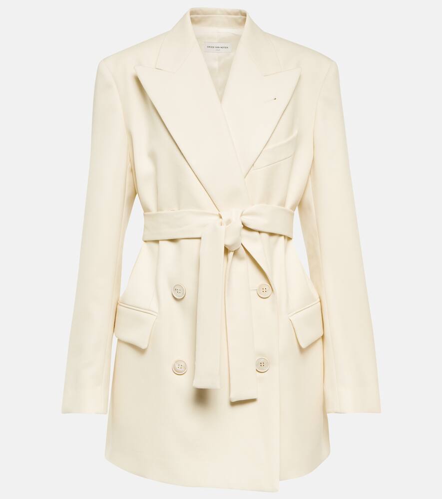 Dries Van Noten Belted wool blazer