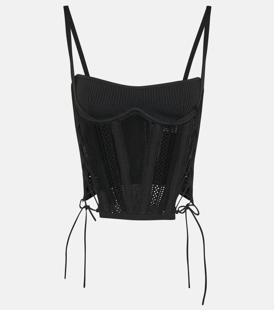 Dion Lee Knitted bustier