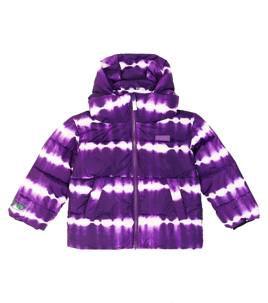 Molo Hilo tie-dye puffer jacket