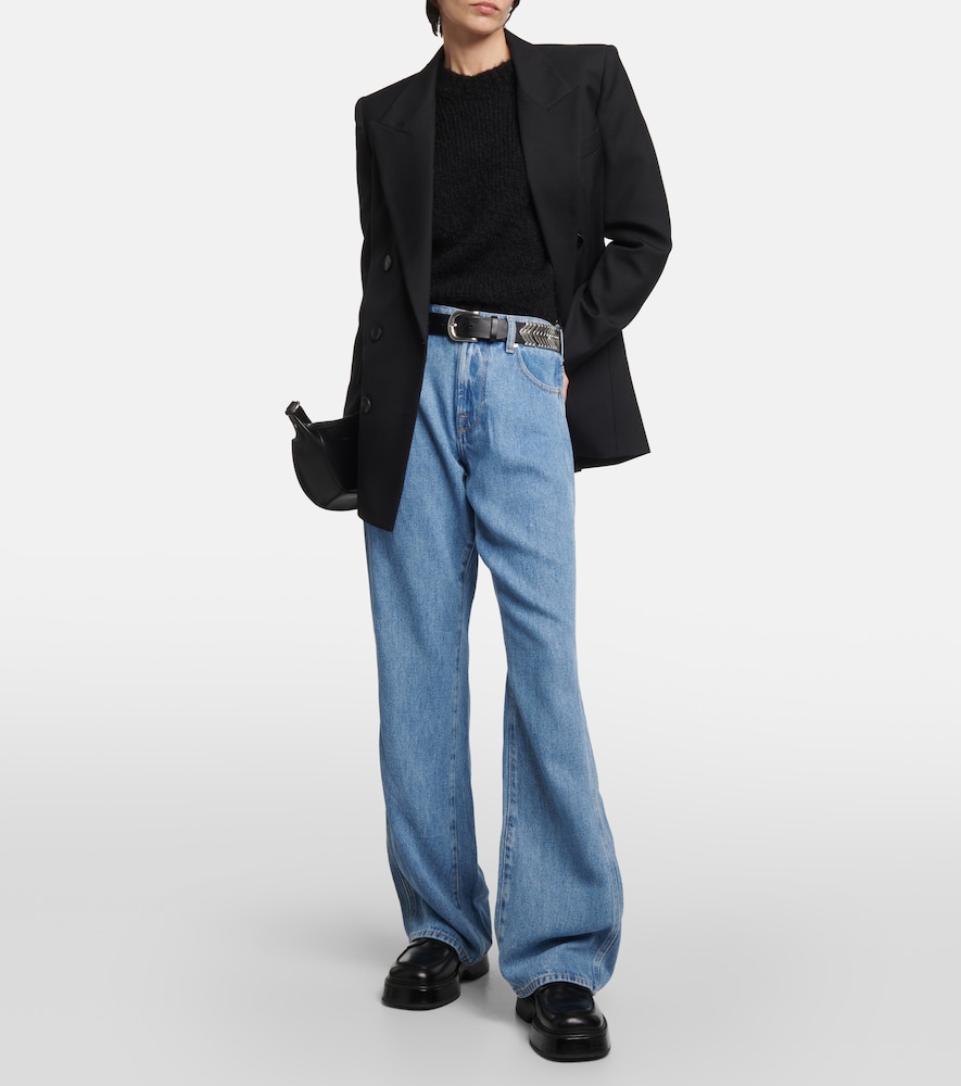  7 For All Mankind 7 For All Mankind High-rise Straight Jeans Tess 
