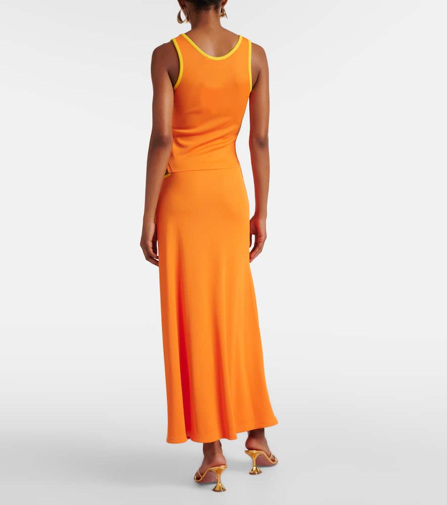 Christopher Esber Open Twist Maxi Dress In Multicoloured