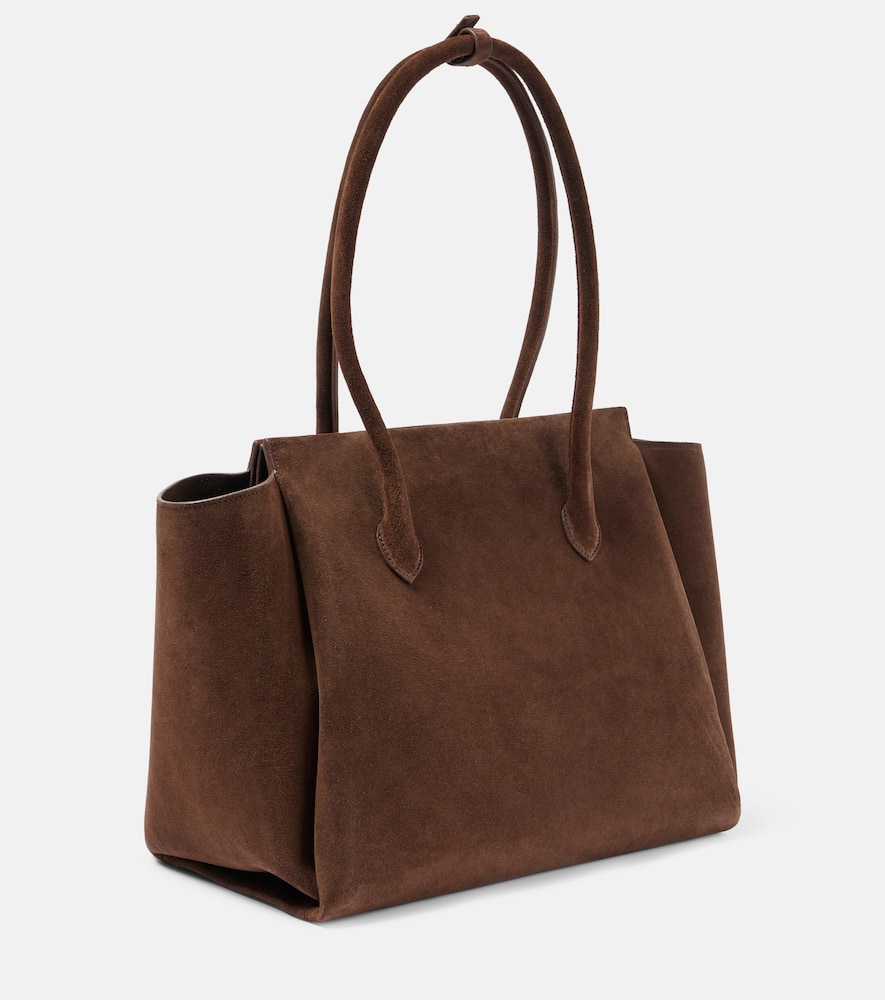 Shop Aesther Ekme Ekme 24 Medium Suede Tote Bag In Brown