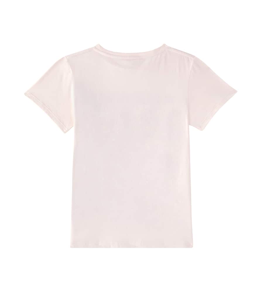 GUCCI LOGO COTTON JERSEY T-SHIRT