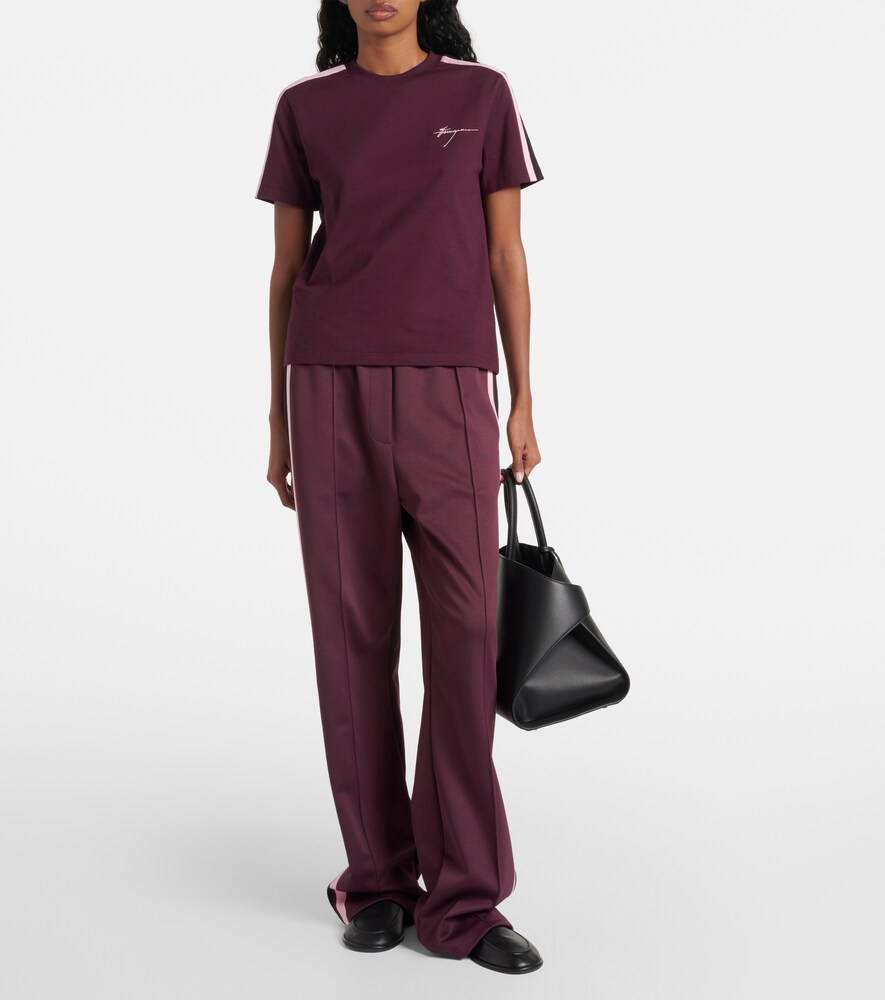  Ferragamo Ferragamo Logo Cotton Jersey T-shirt 