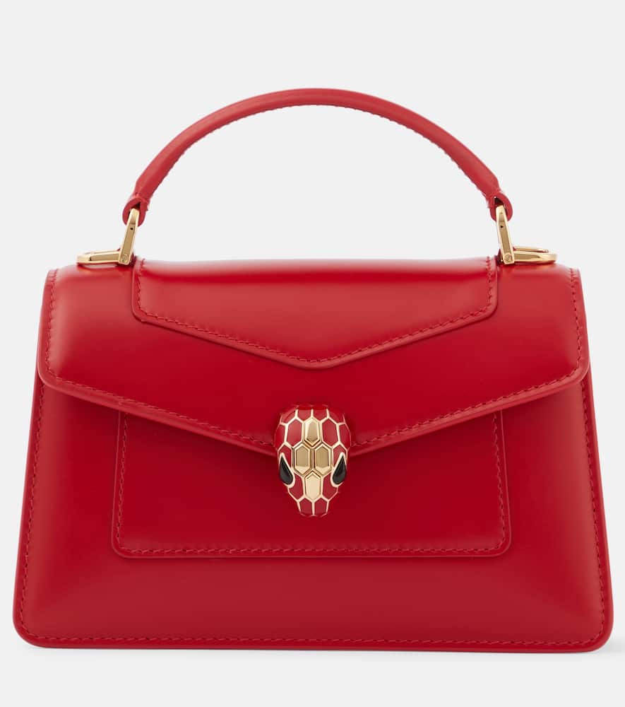 Serpenti Forever leather tote bag