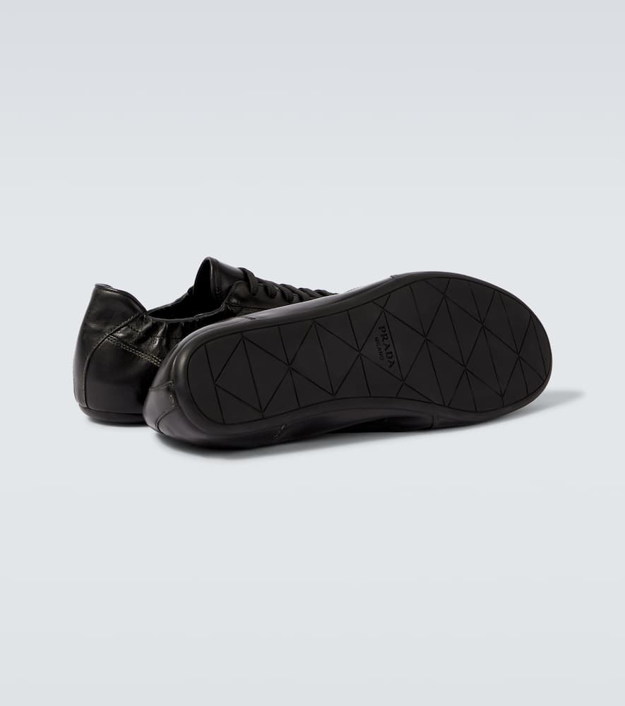 Prada Collapse Re-nylon And Suede Sneaker Men