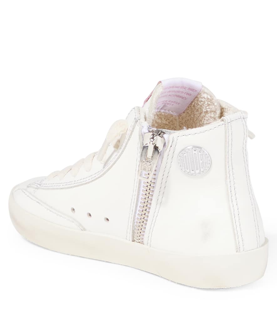 Bonpoint Francis Low-top Leather Sneakers In White