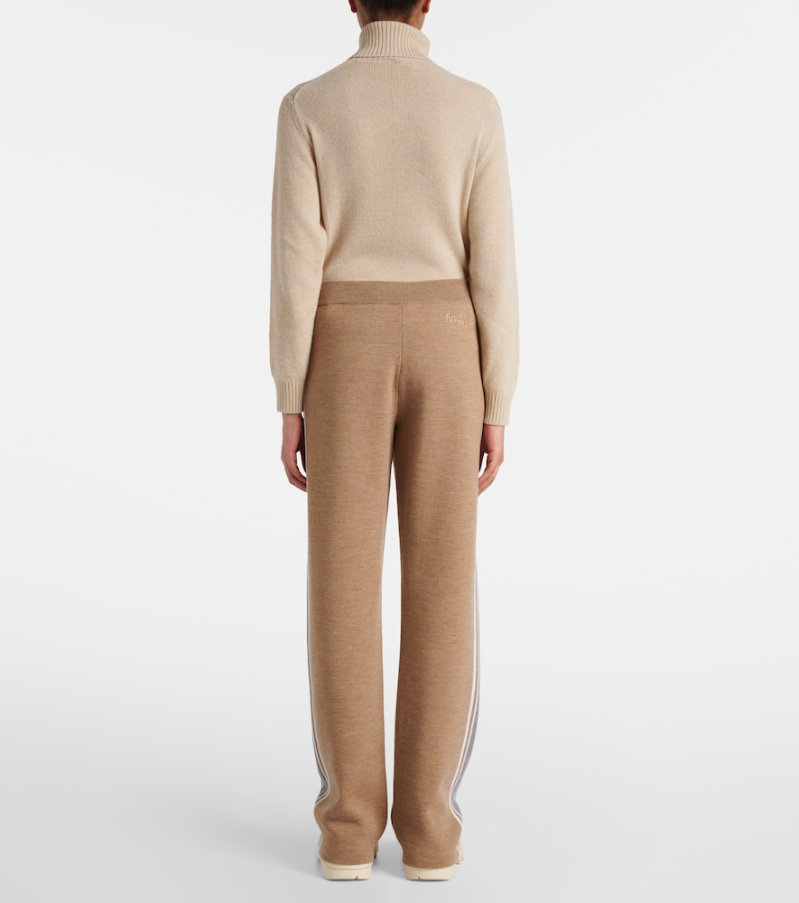  Fusalp Fusalp Benada Striped Wool-blend Straight Pants 