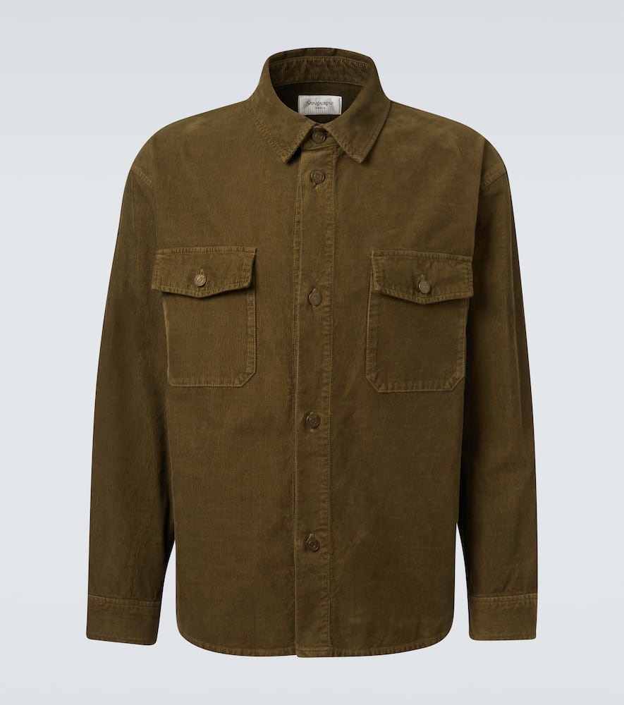 Cotton corduroy overshirt