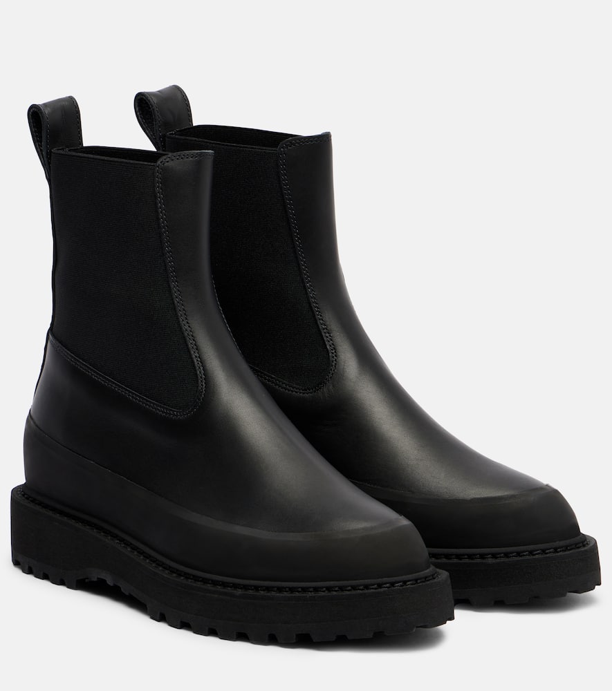 Le Monde Beryl Le Monde Béryl Dolomite Leather Chelsea Boots In Black