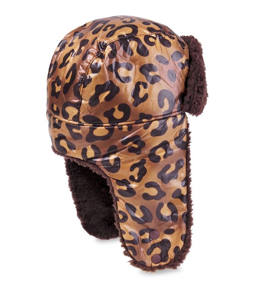  Jellymallow Jellymallow Logo Leopard-print Hat 
