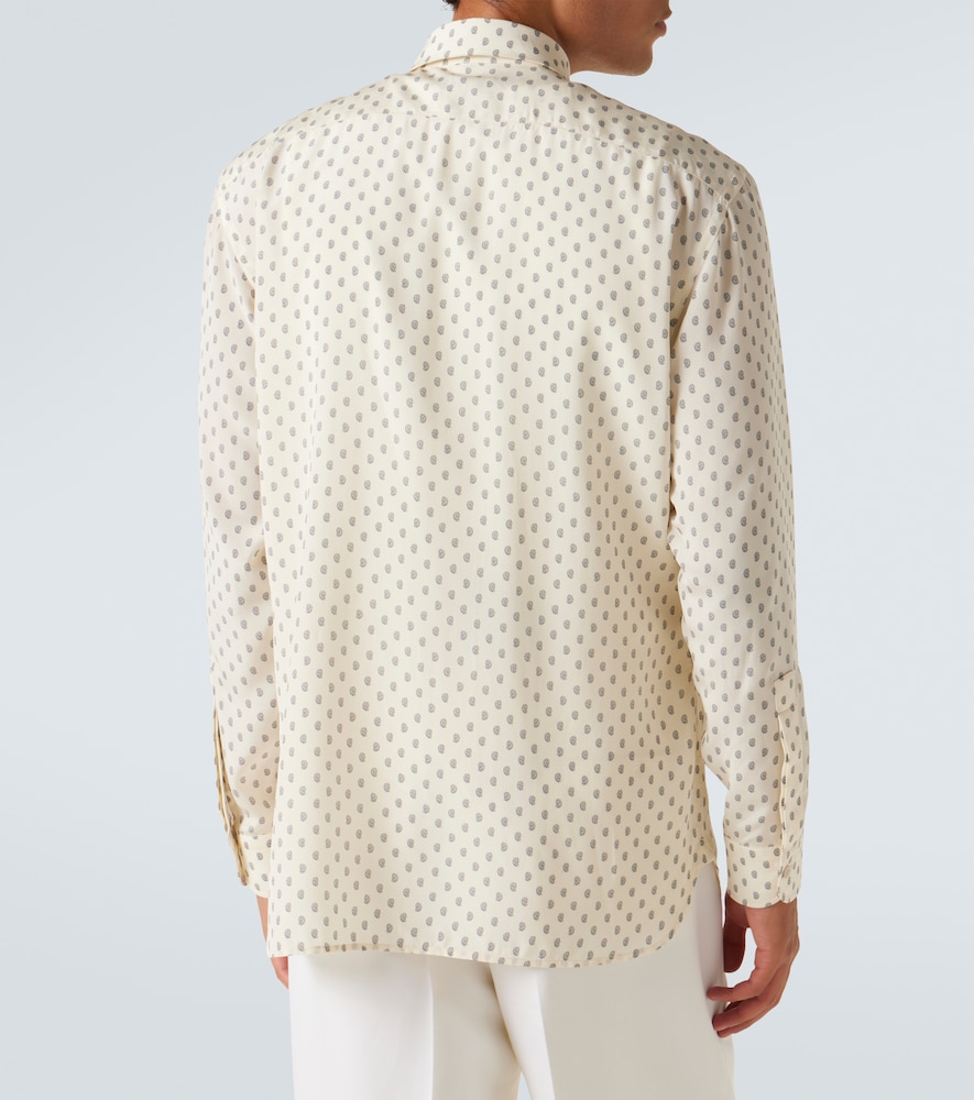  Tom Ford Tom Ford Hemd Aus Crêpe De Chine Aus Seide 