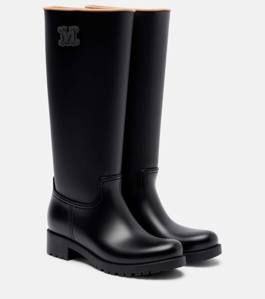 Monogram rain boots